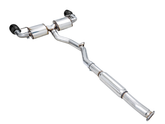AWE Touring Edition Exhaust for Subaru BRZ / Toyota GR86 / Toyota 86 / Scion FR-S - Diamond Black Tips - out of package
